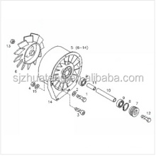 Ensemble ventilateur de refroidissement Deutz BFL913 04158983